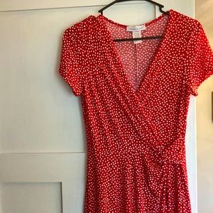 Red Polka Dot Kerenhart Dress - size S